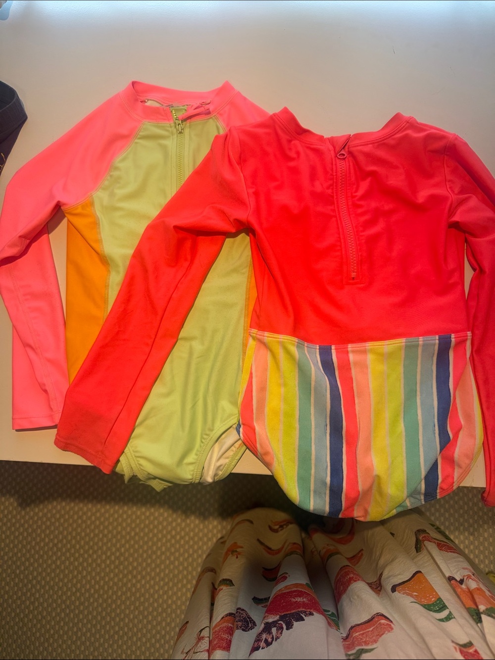 3 girls size 8 bathing suits